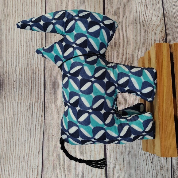 Handcrafted 6" Stuffed Rhinoceros - Picture 2 of 5